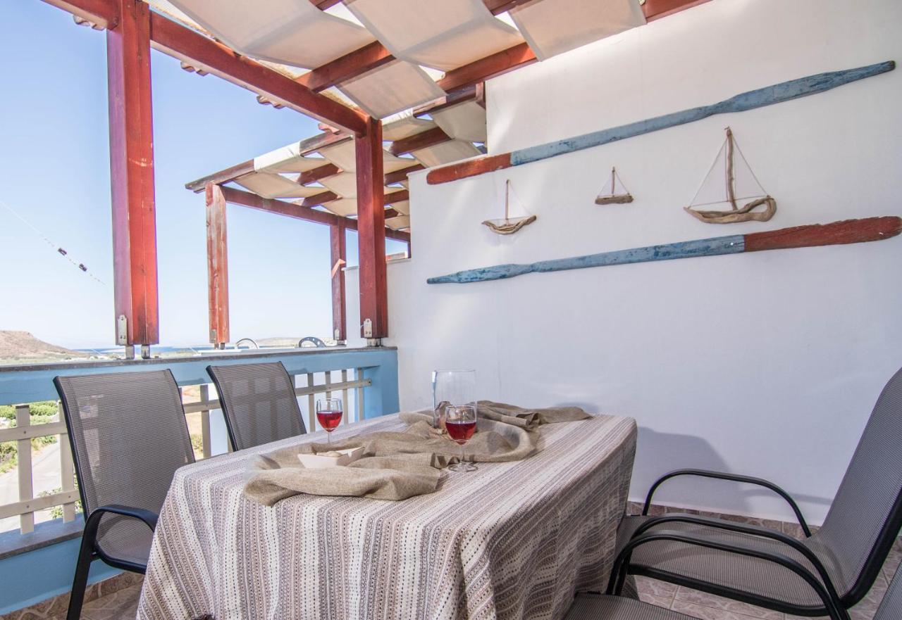 Fedra Apartments, View, Free Parking, 2Mins To Beach Palekastro Exterior photo